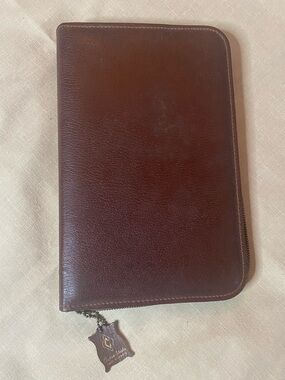 Cooper-Weeks Leather Organizer 1967 Calendar Address Book Made in Canada Vintage